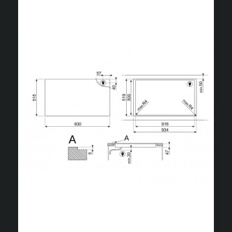 Pllakë me induksion Smeg SIA1963D, 90 cm