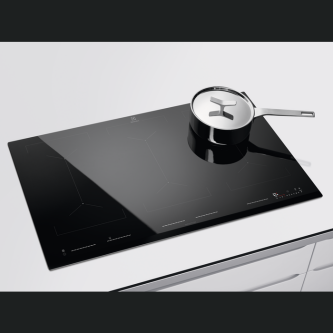Pllakë induksioni Electrolux EIV9467, Zezë