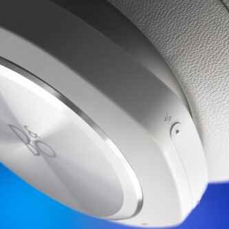 Kufje lojrash pa tela nga Over-Ear Bang & Olufsen Beoplay Portal, Zhdukje e Përshtatshme e Zhurmës, Mjegull gri