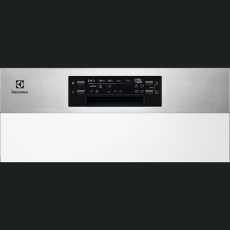 Enëlarëse e integruar Electrolux EEM69300IX, MaxiFlex 60 cm, 15 komplete Inverter, klasi D