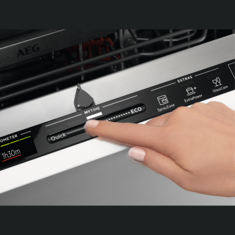Enëlarëse plotësisht e integruar AEG FSK75758P, GLASSCARE. 60 cm, 14 komplete, INVERTER, B