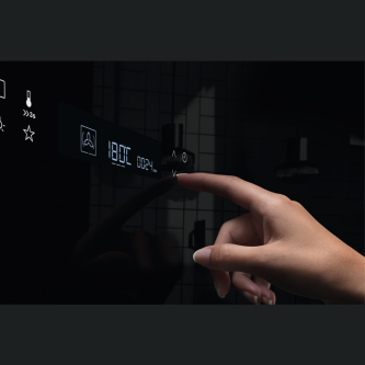 Furrë e integruar Electrolux EOE7C31V, SenseCook me vetëpastrim , A+, 72 litra, e bardhë