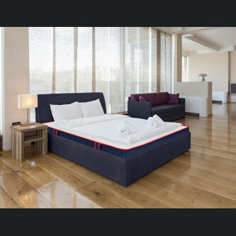 Dyshek Bien Dormir Classic Excelsior Arc M, ortopedik, Argentum, memorie e profilizuar, susta Bonnel Premium