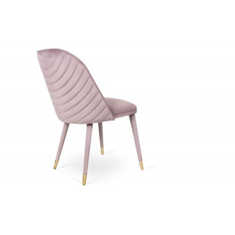Karrige Celine Rainbow Velvet, këmbë bronzi
