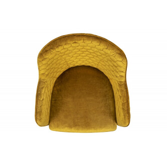 Karrige Jaqueline HoneyBrass, kadife natyrale, kembe bronzi
