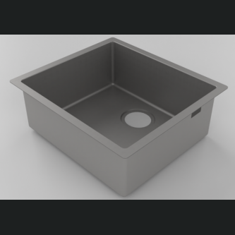Lavaman Hansgrohe S71 S719-U450, me instalim nën banak,  inox