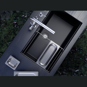 Scock tabaka GN 2/8 GREN100XL-N200 MONN100S-N100 NEMN100S-N100 PRED150 TIAD100-D100L  inox
