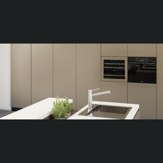 Ftohës i verës Pando PVMAP 60-25 PA, 25 shishe, 62 l, G, hapje PUSH-TO-OPEN