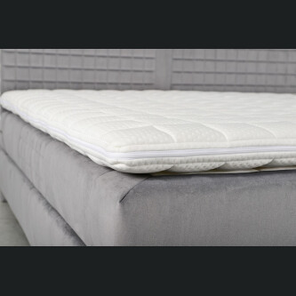 Krevat Walen Boxspring, qepje dixhitale, lartësia e kokës 110 cm, dyshek i përfshirë, pa sipërm