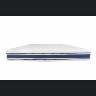 Dyshek Bien Dormir Optimus, ortopedik, Argentum, ventilim me shirita 3D, shkumë poliuretani, susta Bonnel Premium