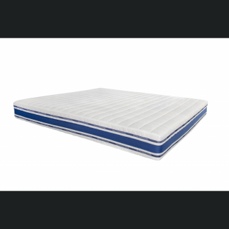 Dyshek Bien Dormir Optimus, ortopedik, Argentum, ventilim me shirita 3D, shkumë poliuretani, susta Bonnel Premium